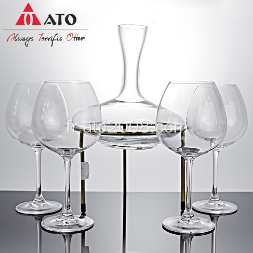 ATO Crystal Whisky Decanter Set Glass Wild